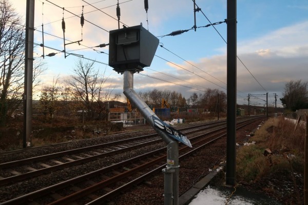 East Linton Station Construction - 2022-10-12